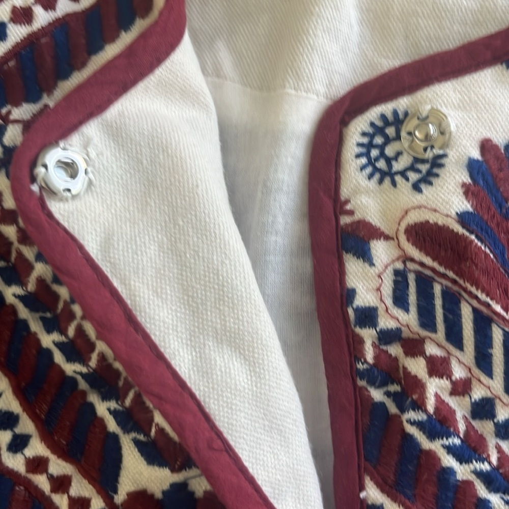 Anthropologie embroidered jacket, size S - Picture 4 of 8